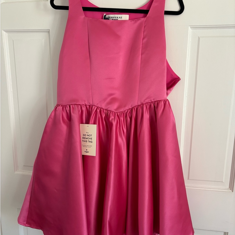 JessaKae Pink Sleeveless Dress